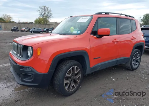 2017 Jeep Renegade Latitude 4X4 from USA, damaged, VIN ZACCJBBB6HPF85354